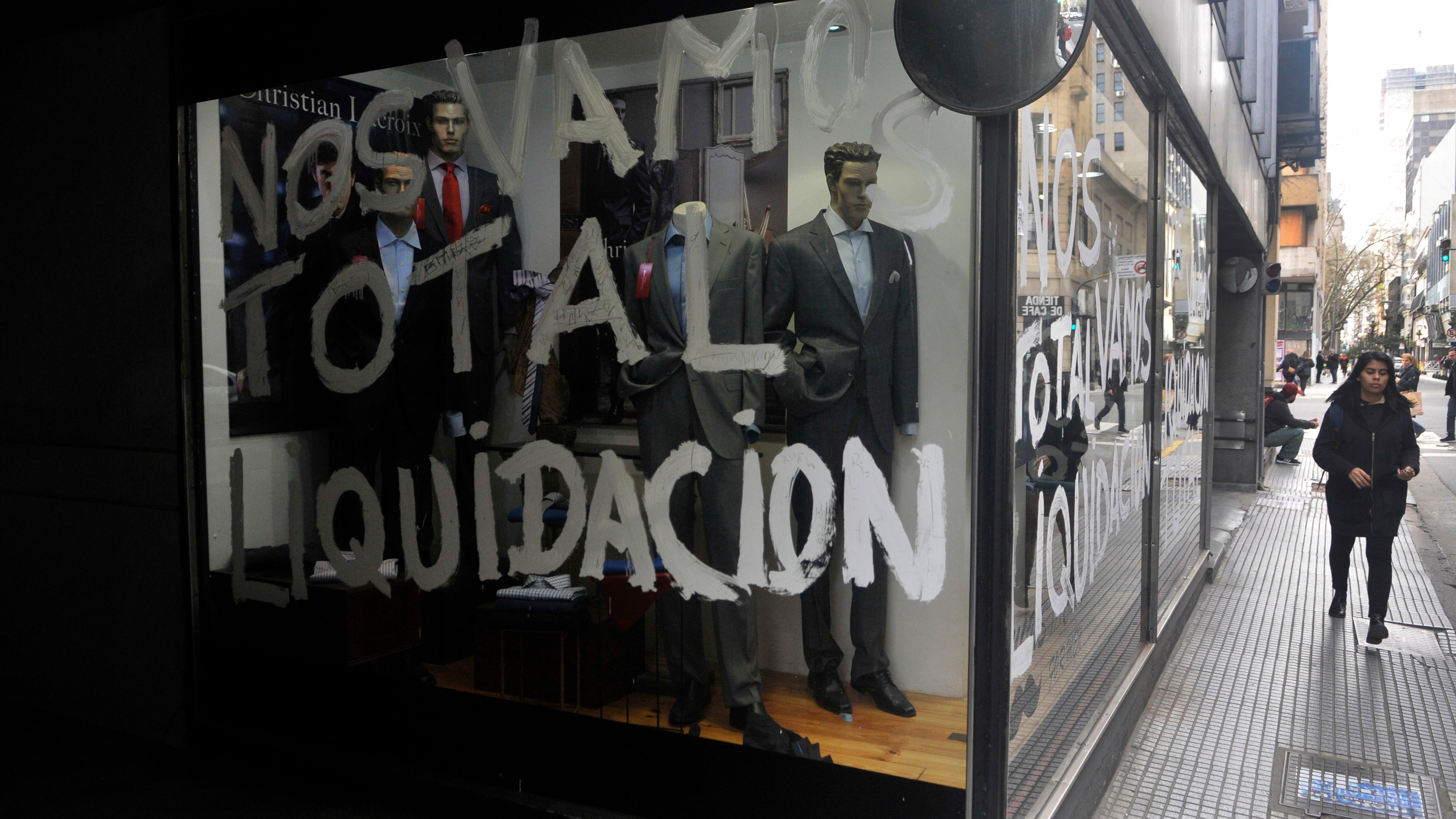 La actividad comercial está estancada.