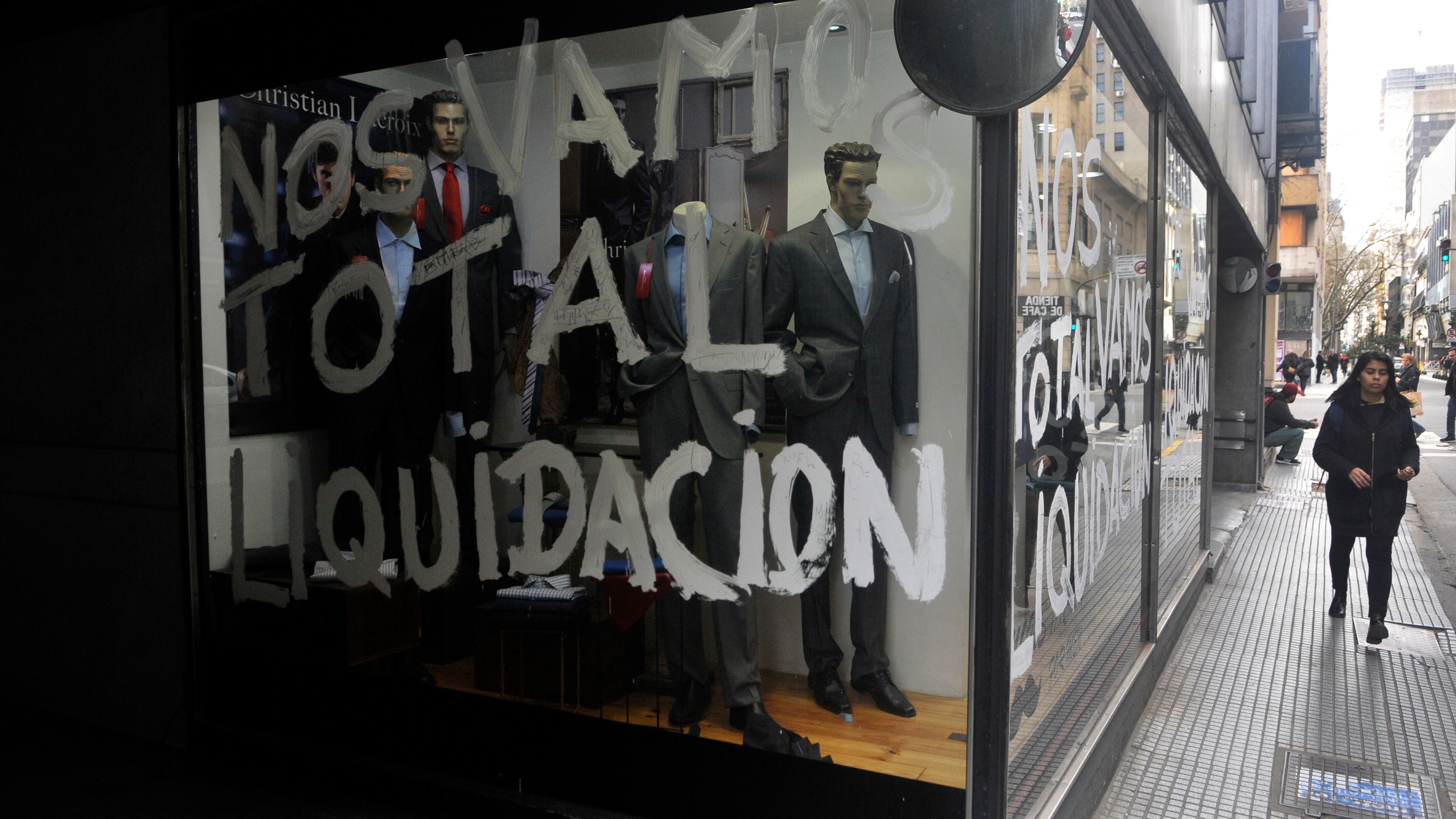 La actividad comercial está estancada.