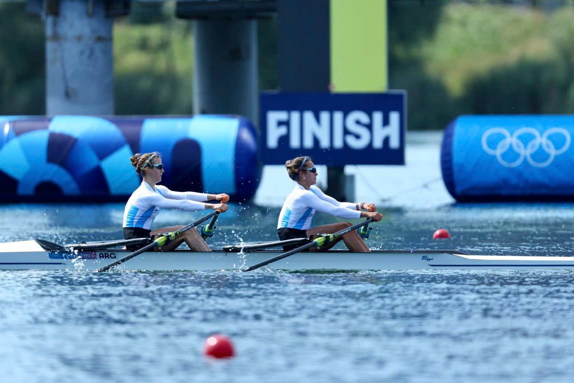 Sonia Baluzzo y Evelyn Silvestro dieron pelea en París 2024.
