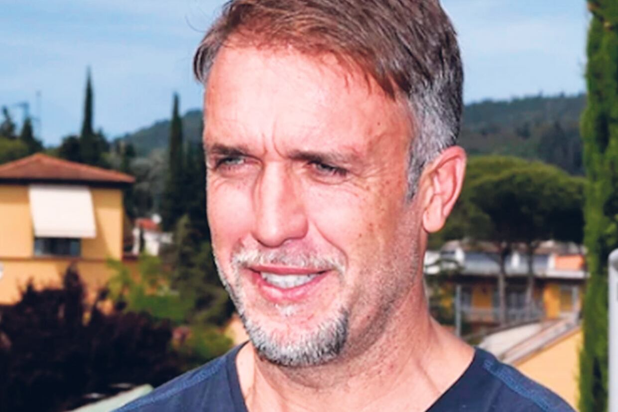 Gabriel Batistuta, goleador histórico de la Selección detrás de Lionel Messi.