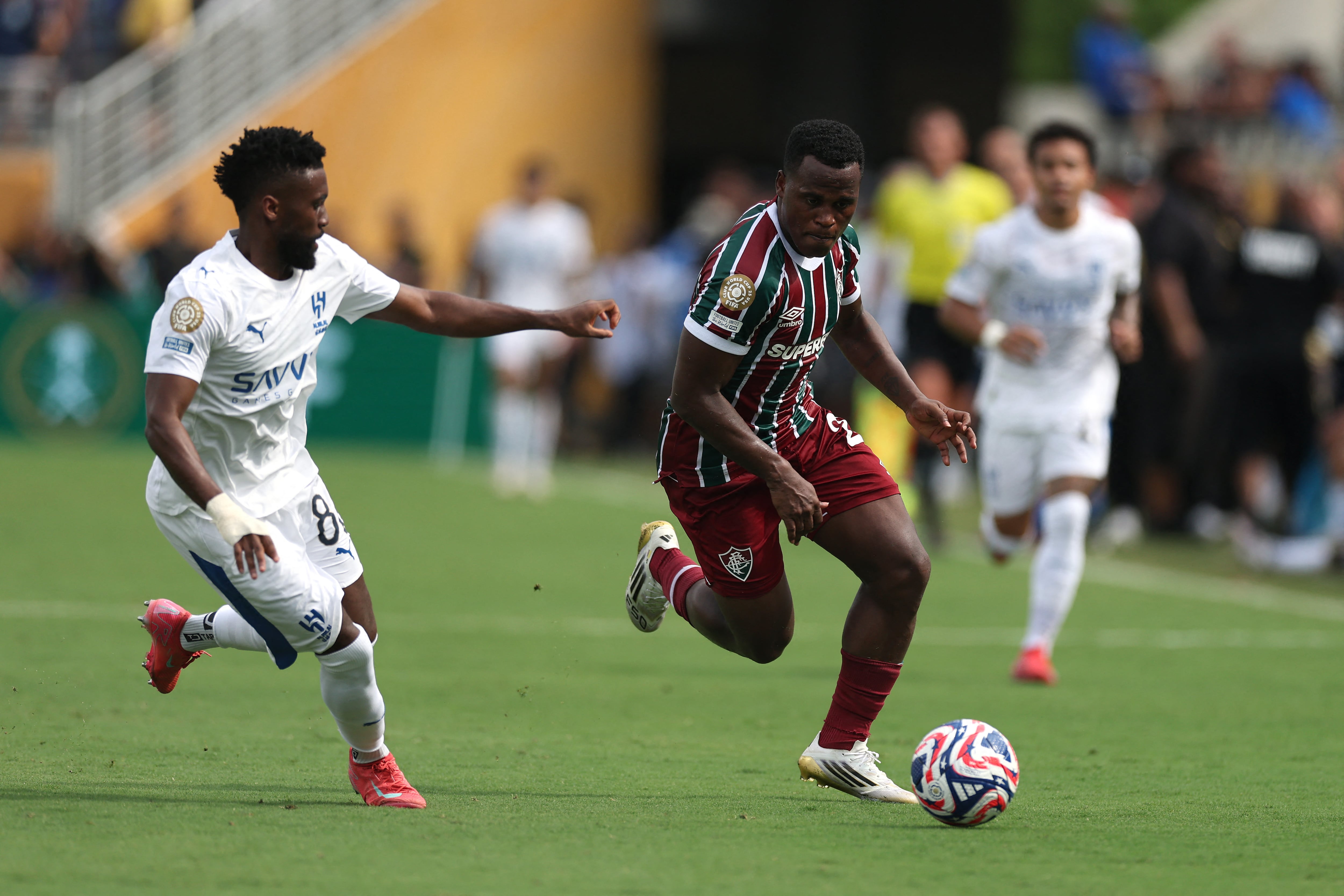 El colombiano Arias es perseguido por Al Yami. Flu es semifinalista