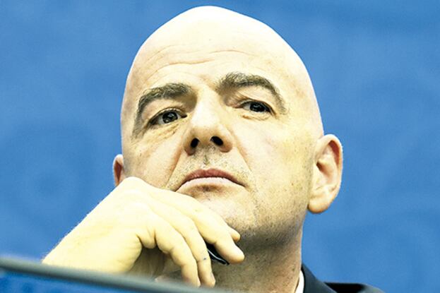 Infantino se encuentra en Miami preparando para el congreso de mañana.