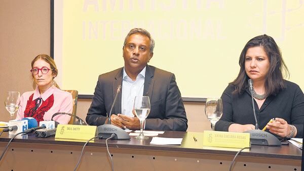 Shetty advirtió sobre “la erosión del derecho a la protesta”.