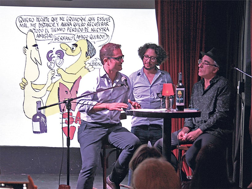 Rep definió a Quino como “un cabernet sauvignon”.