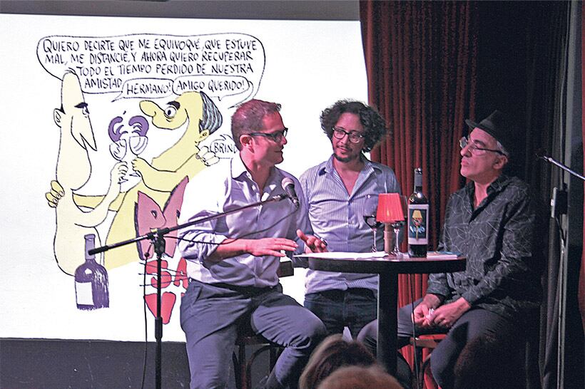 Rep definió a Quino como “un cabernet sauvignon”.