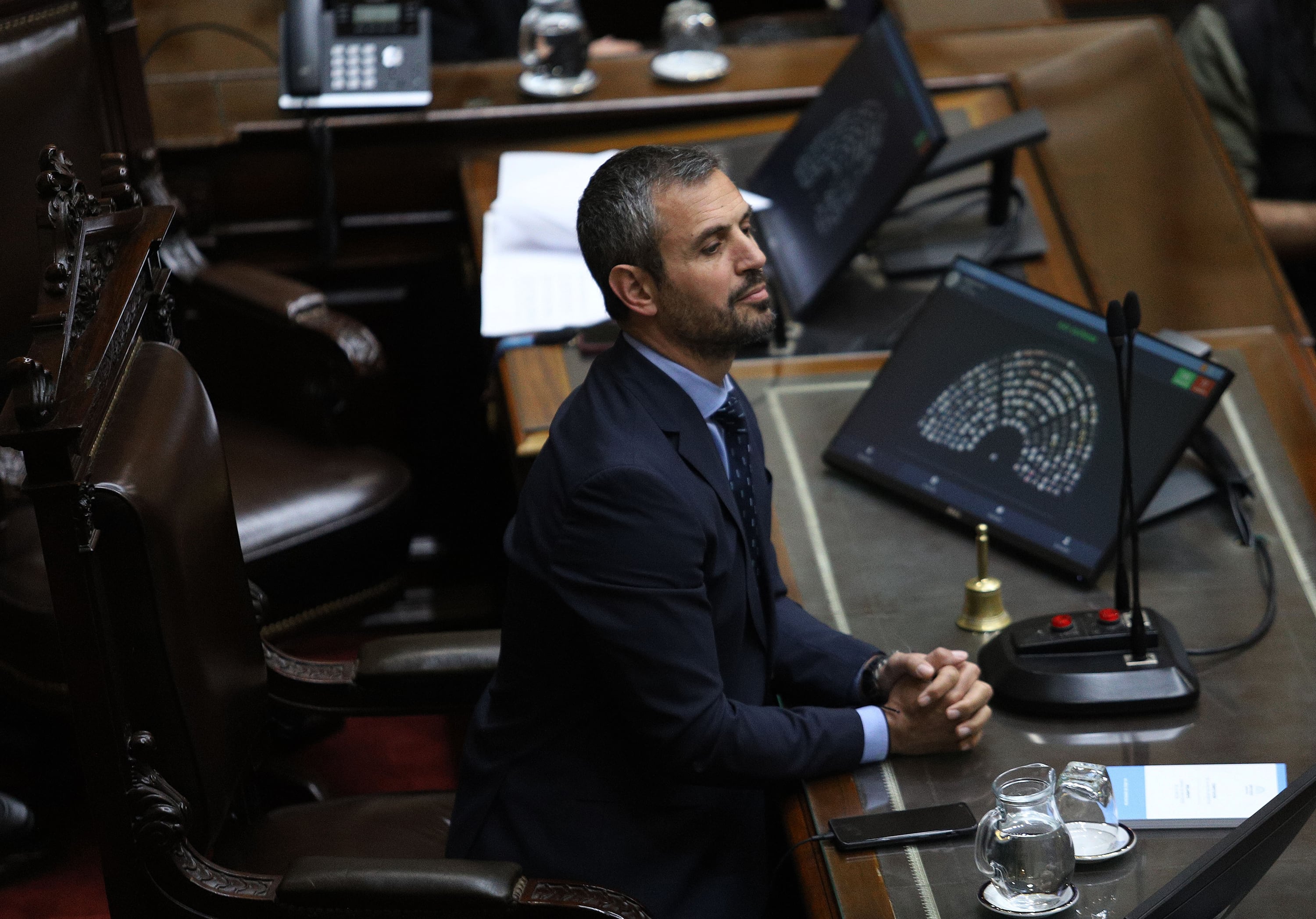 Martín Menem, el hombre de confianza de Karina Milei en el congreso.