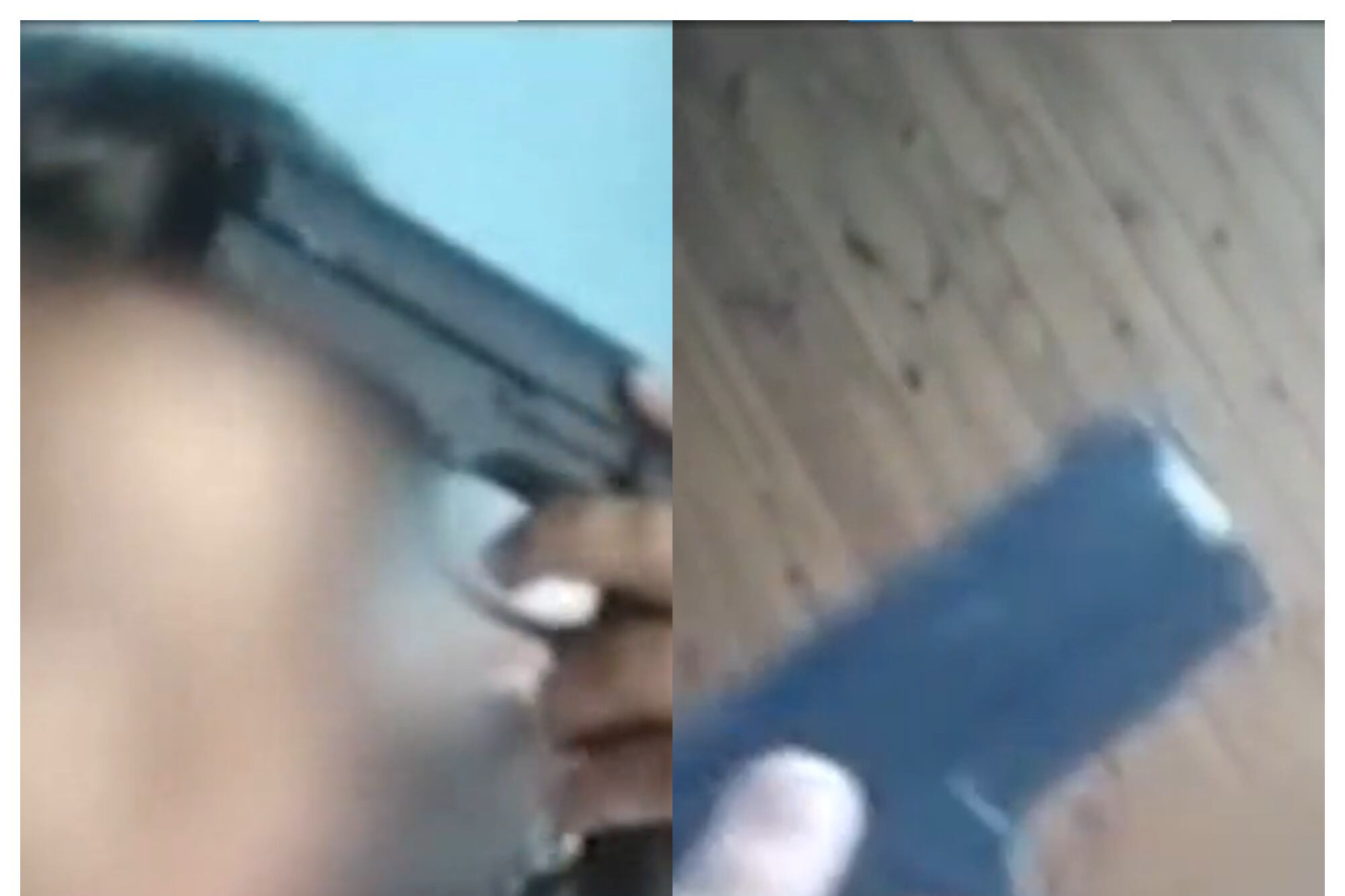 Un niño amenazó a sus compañeros y golpeó a su maestra con un arma en una escuela de La Plata. (Foto: captura de video)