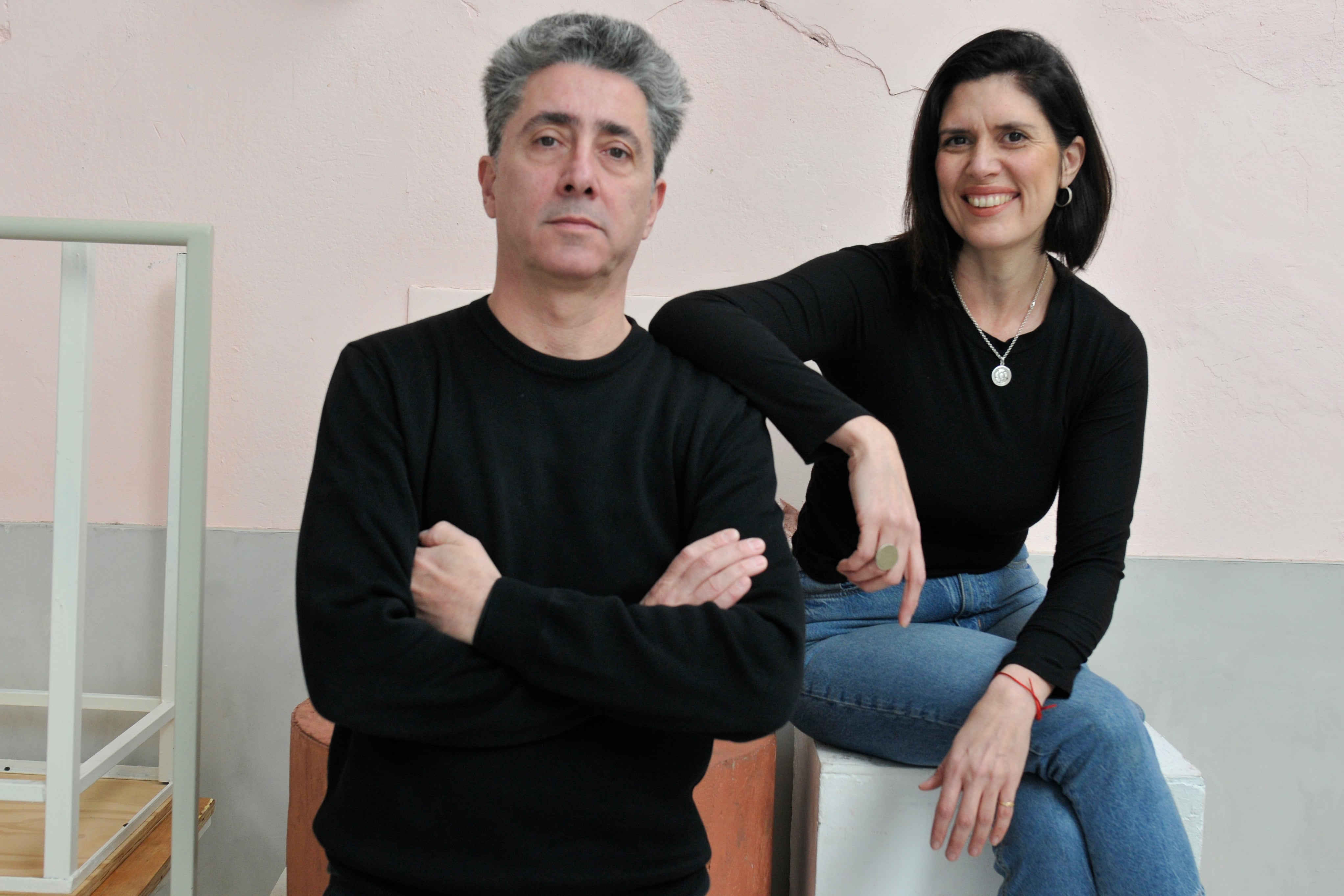 Matías Sendón y Cecilia Bassano, directores de la obra que se puede ver los miércoles en Dumont 4040.