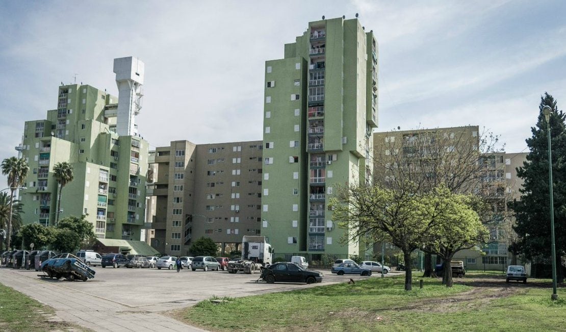 Villa Soldati, escenario del enfrentamiento.
