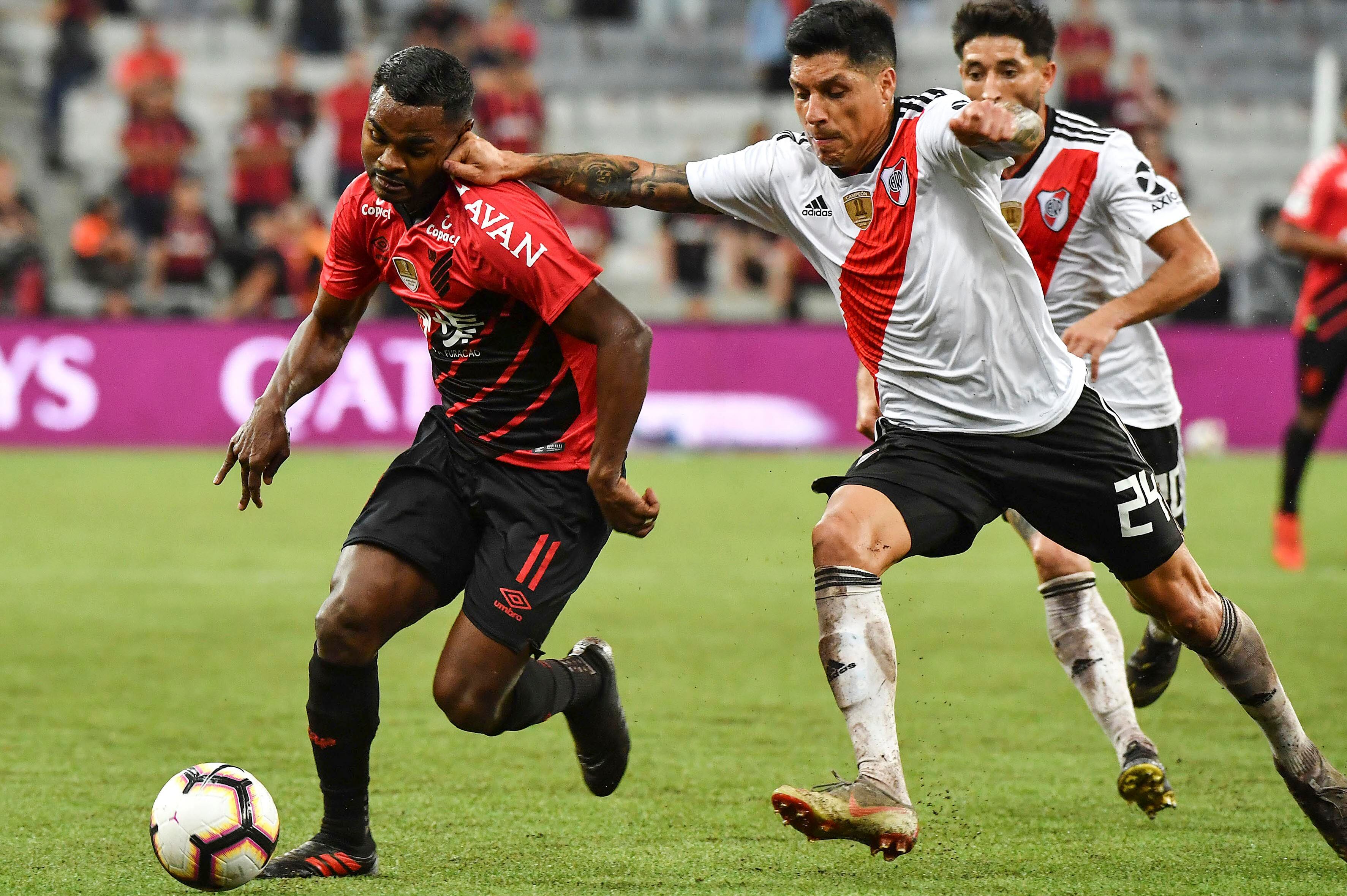 Enzo Pérez, jugador clave para Gallardo en el mediocampo.