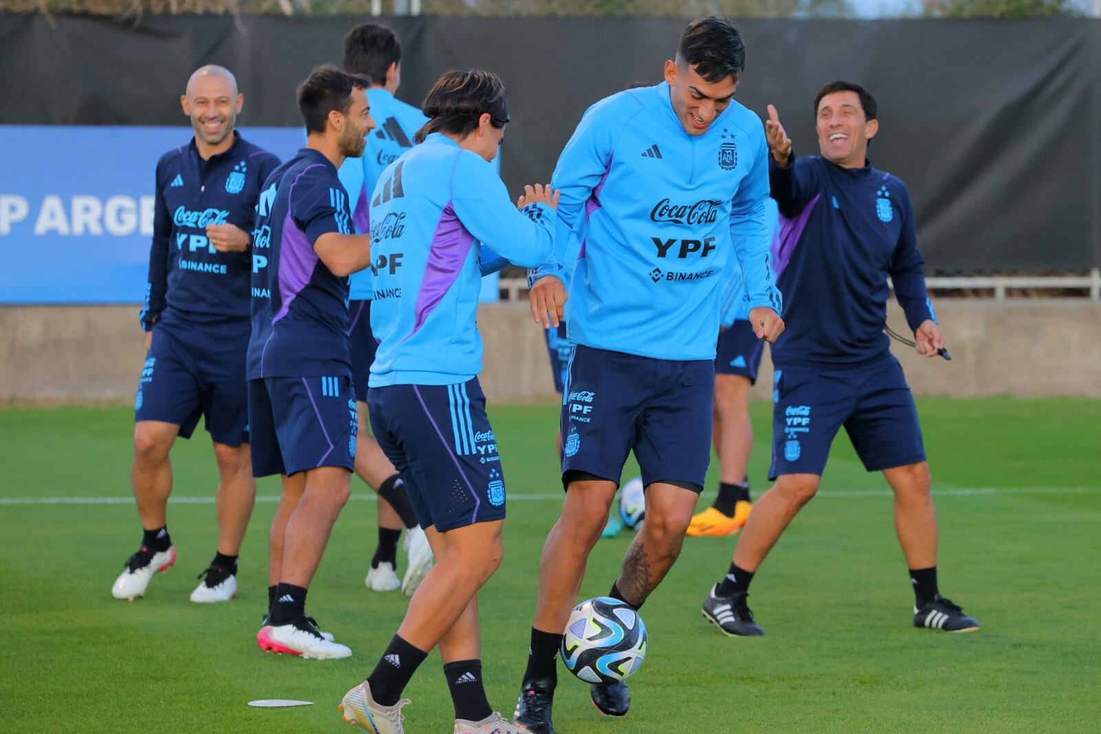 Veliz y Luka Romero, dos de las figuras del Sub 20