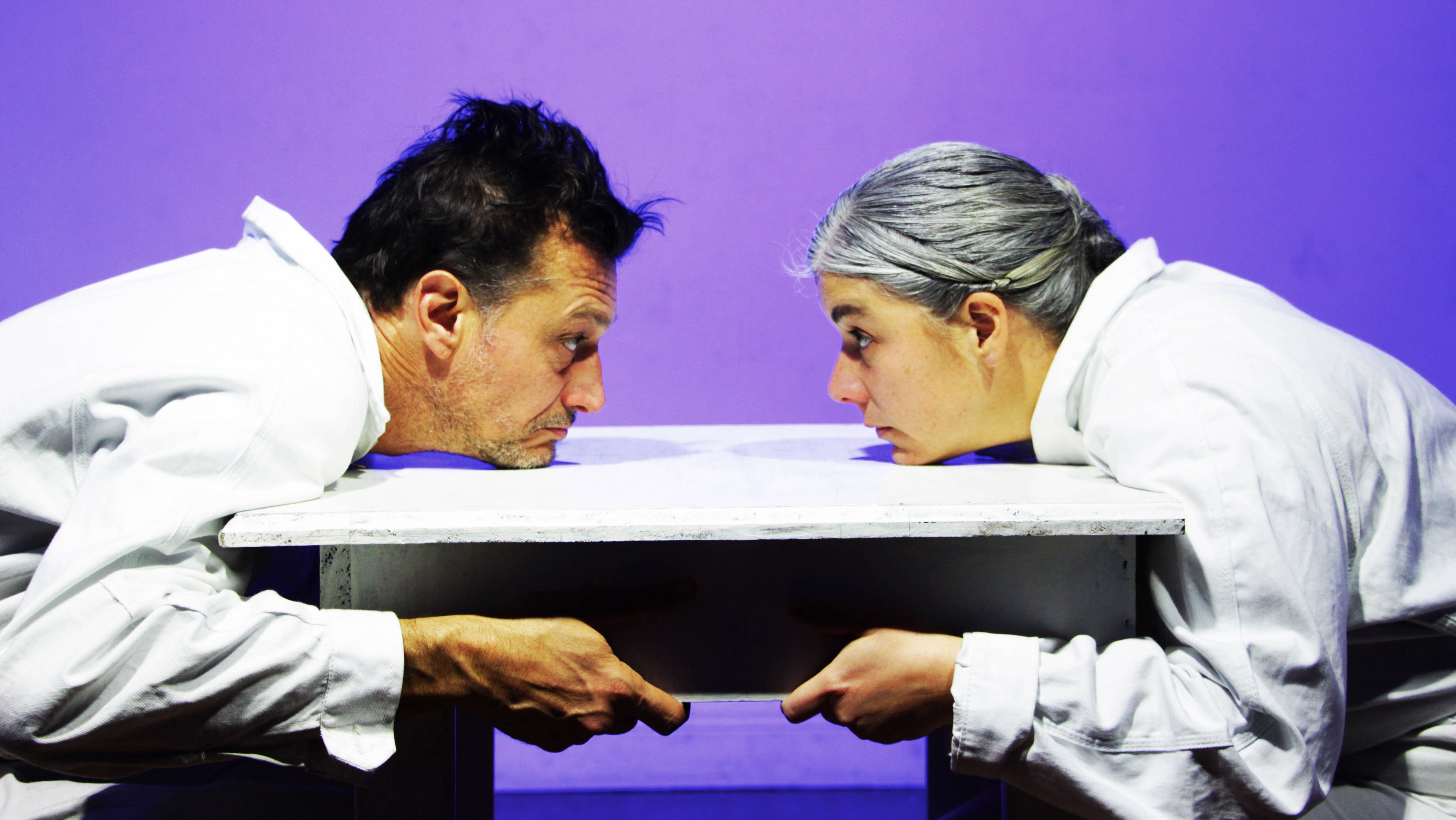 La pieza toma forma a través de Daniel Begino y Maite Velo.