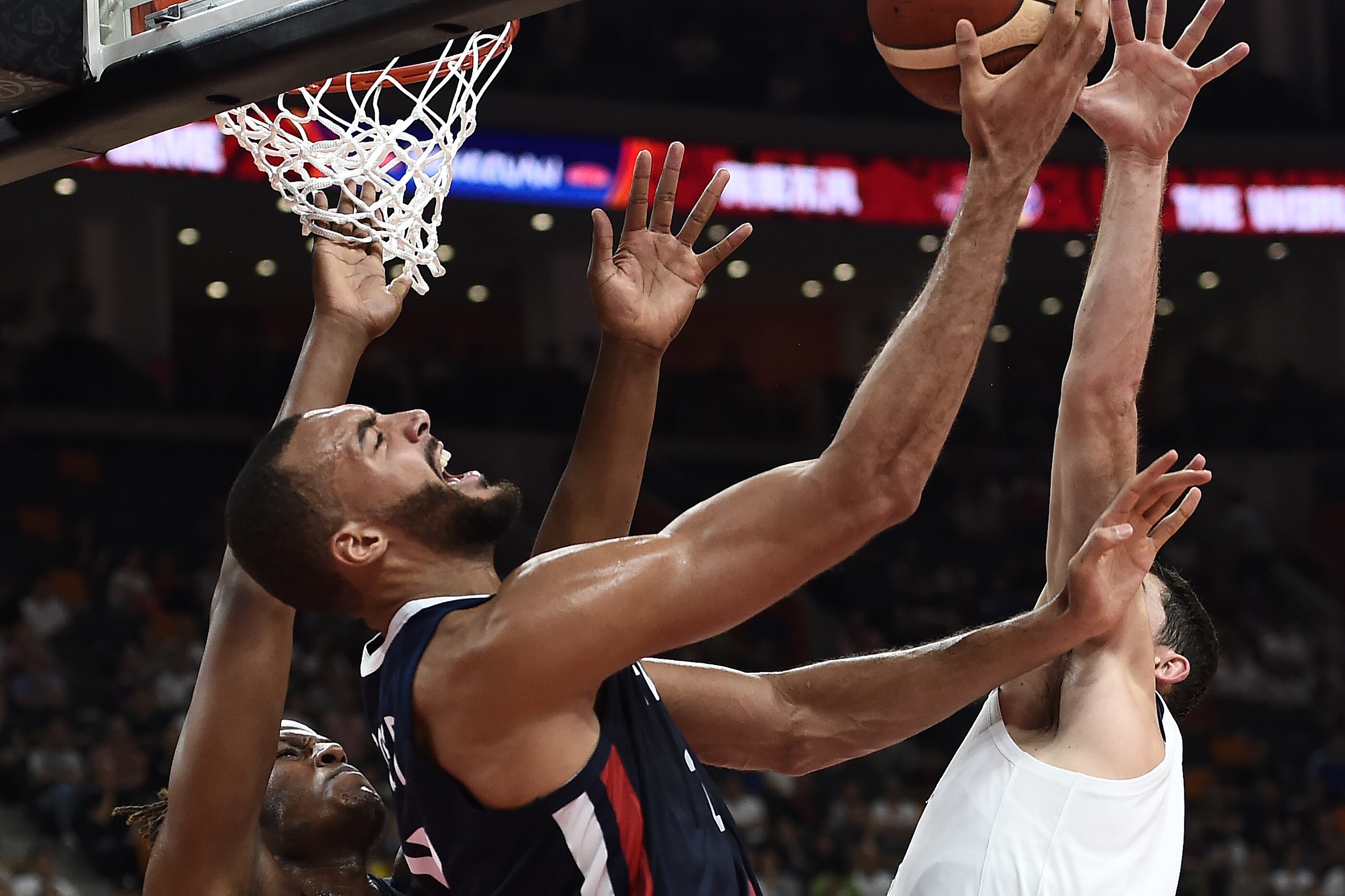 El pivot Rudy Gobert, la figura de Francia.