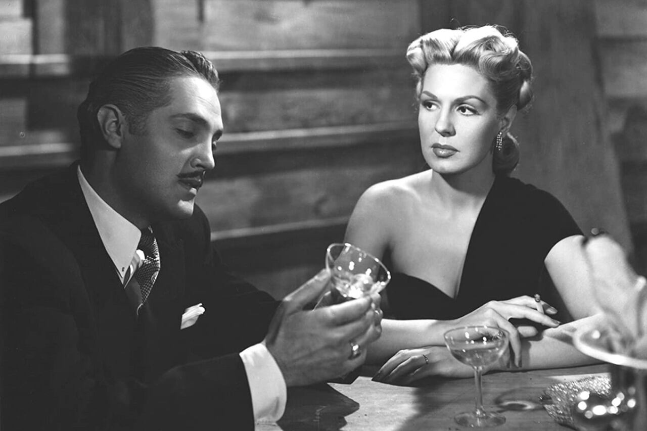 Zully Moreno en "La calle del pecado" (1954), de Ernesto Arancibia.