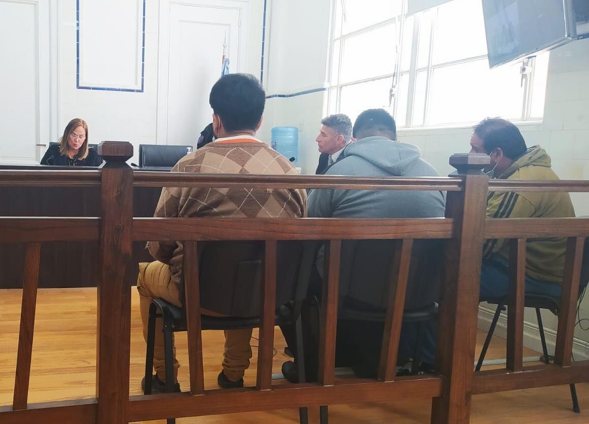 Audiencia de imputación en la justicia federal. 