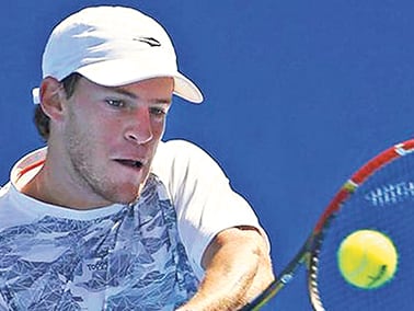 Peque Schwartzman tendrá una parada complicada ante el ascendente Thiem.