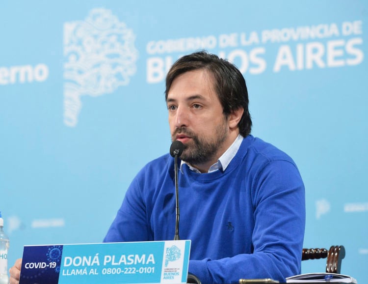 Nicolás Kreplak, viceministro de Salud de la provincia de Buenos Aires 