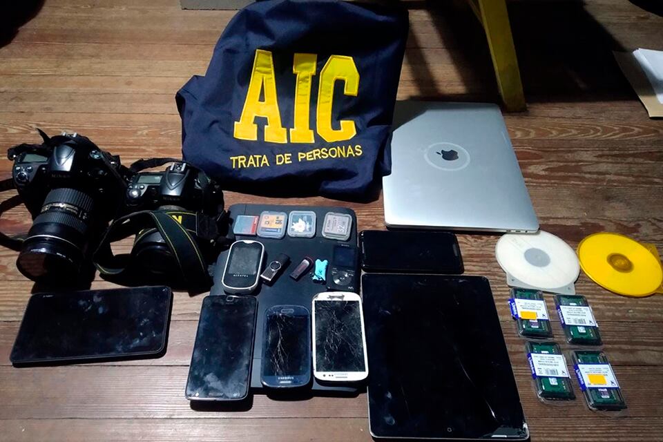 La Dirección de Trata de la Federal hizo los operativos.