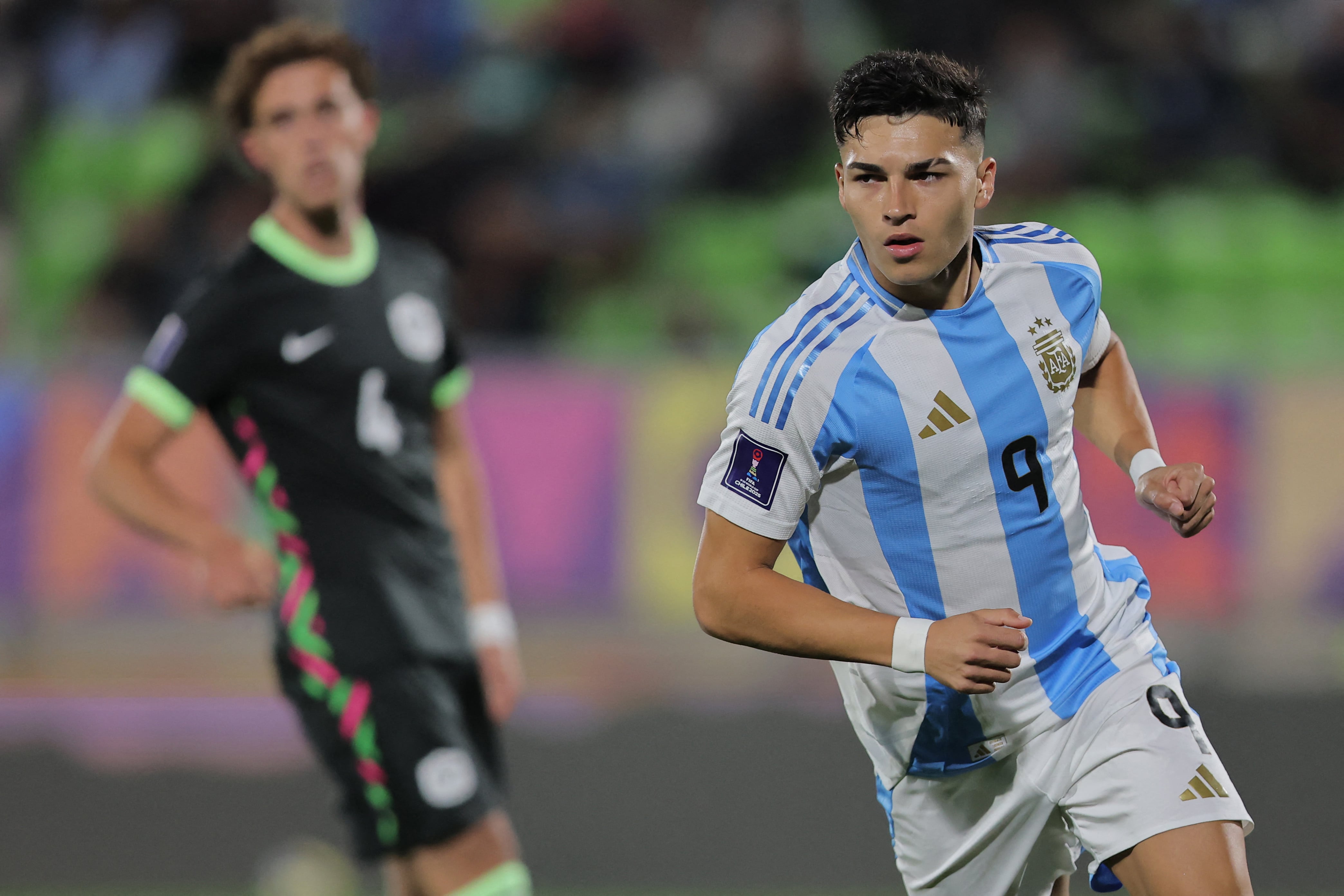 Sarco volvió a convertir para Argentina