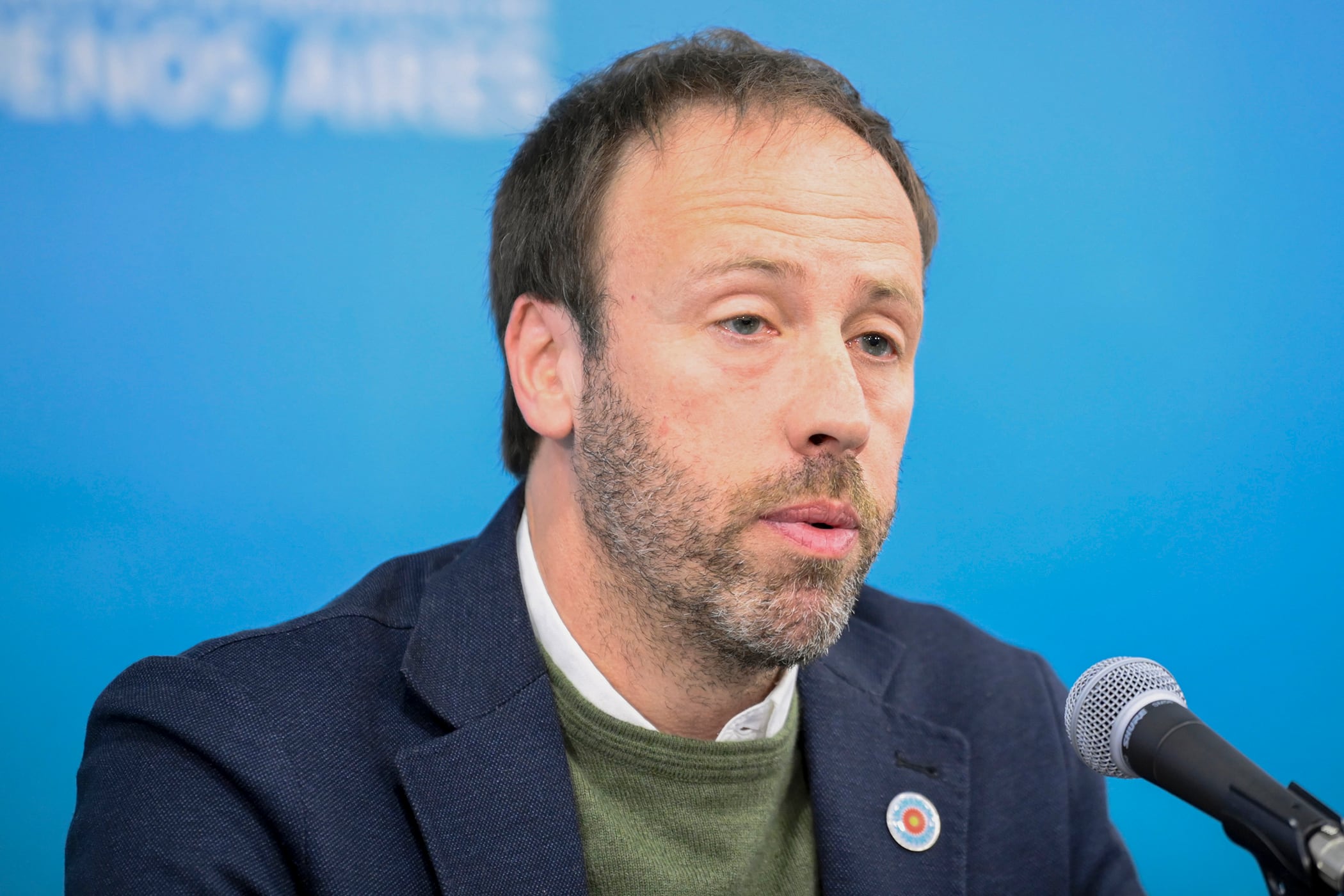 Pablo López, ministro de Economía de la provincia. 