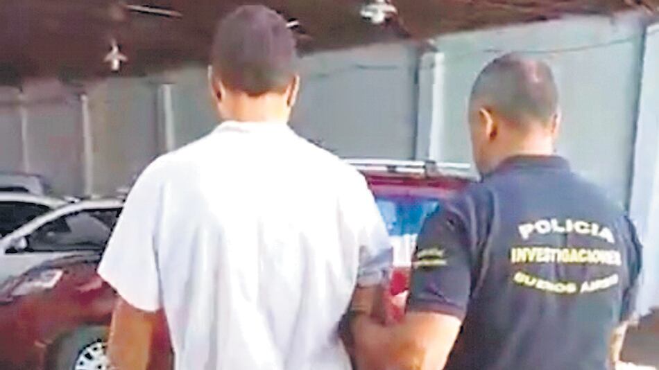 Pablo Francisco Colaci fue detenido en la Clínica de la Ribera, en Ensenada.