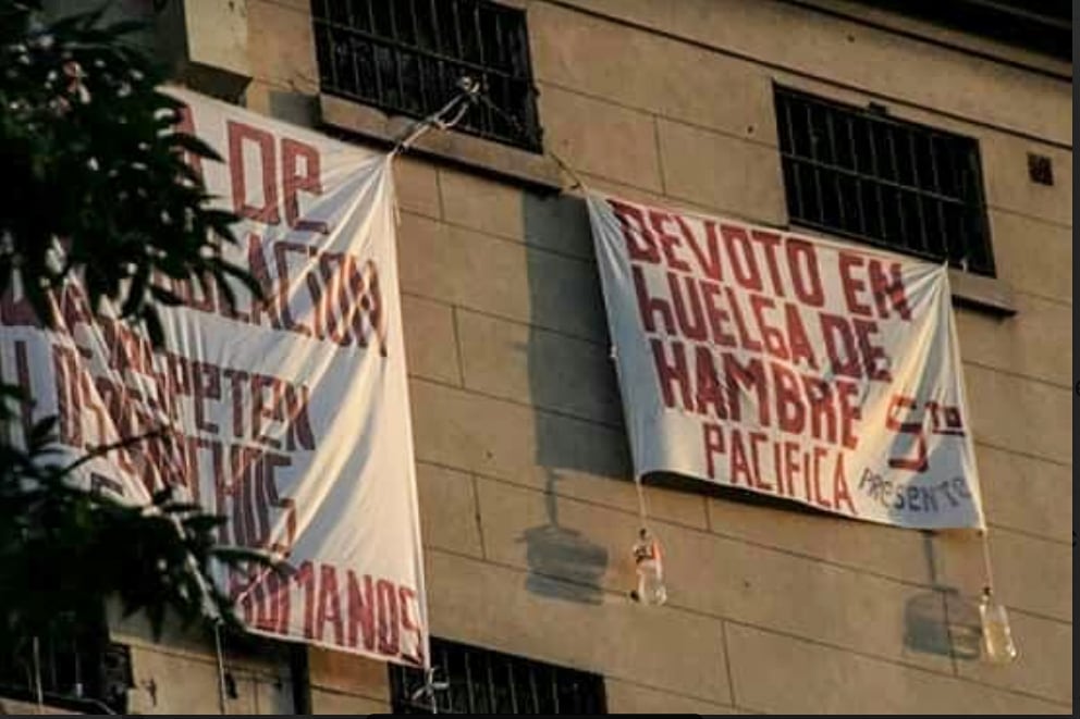 La huelga de hambre empezó el 5 de diciembre.