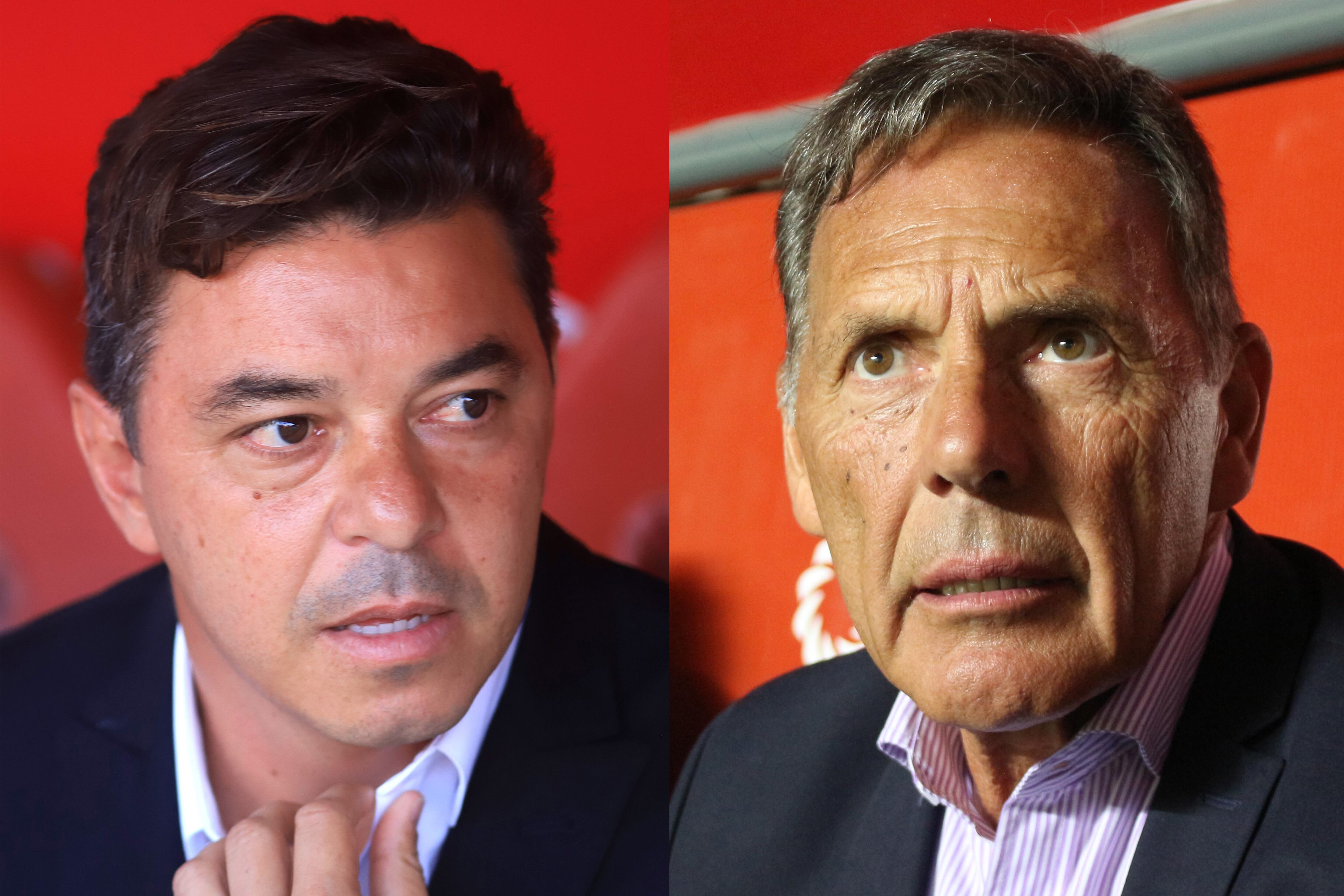 Gallardo y Russo, en una pelea mano a mano por el título.