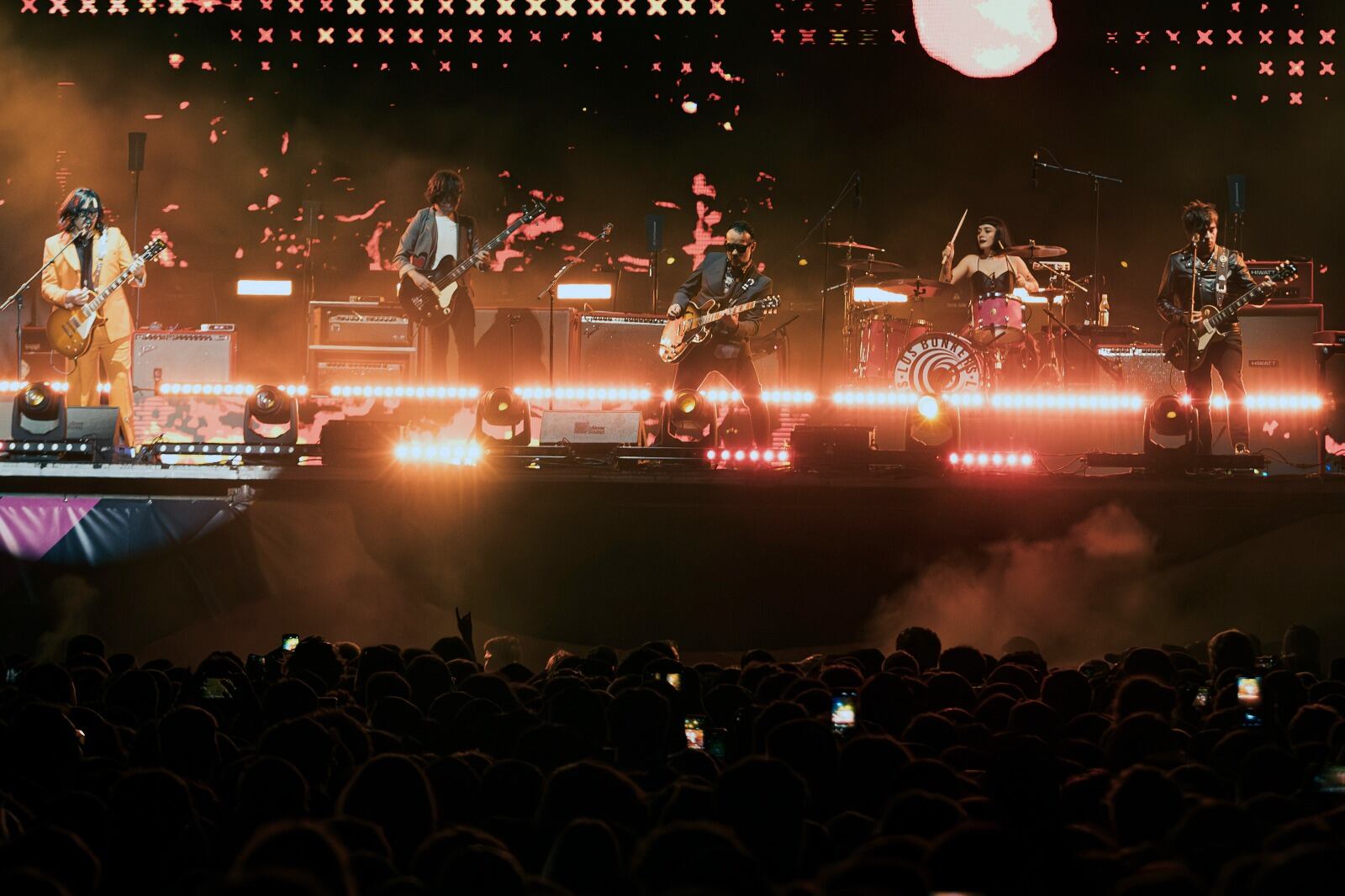Los Bunkers se preparan para un doblete en el Estadio Nacional, pero en Concepción gozaron de su localía