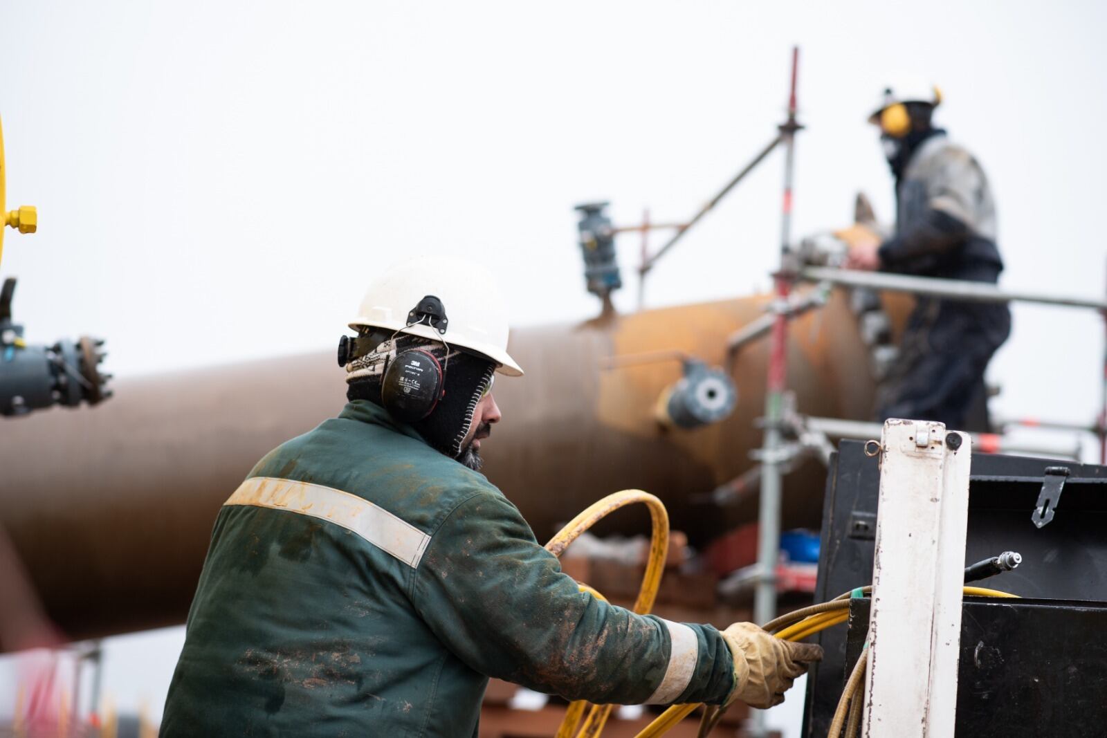 La obra comenzó en agosto de 2022, y en el proceso se tendieron más de 47.700 caños. (Prensa Energia)