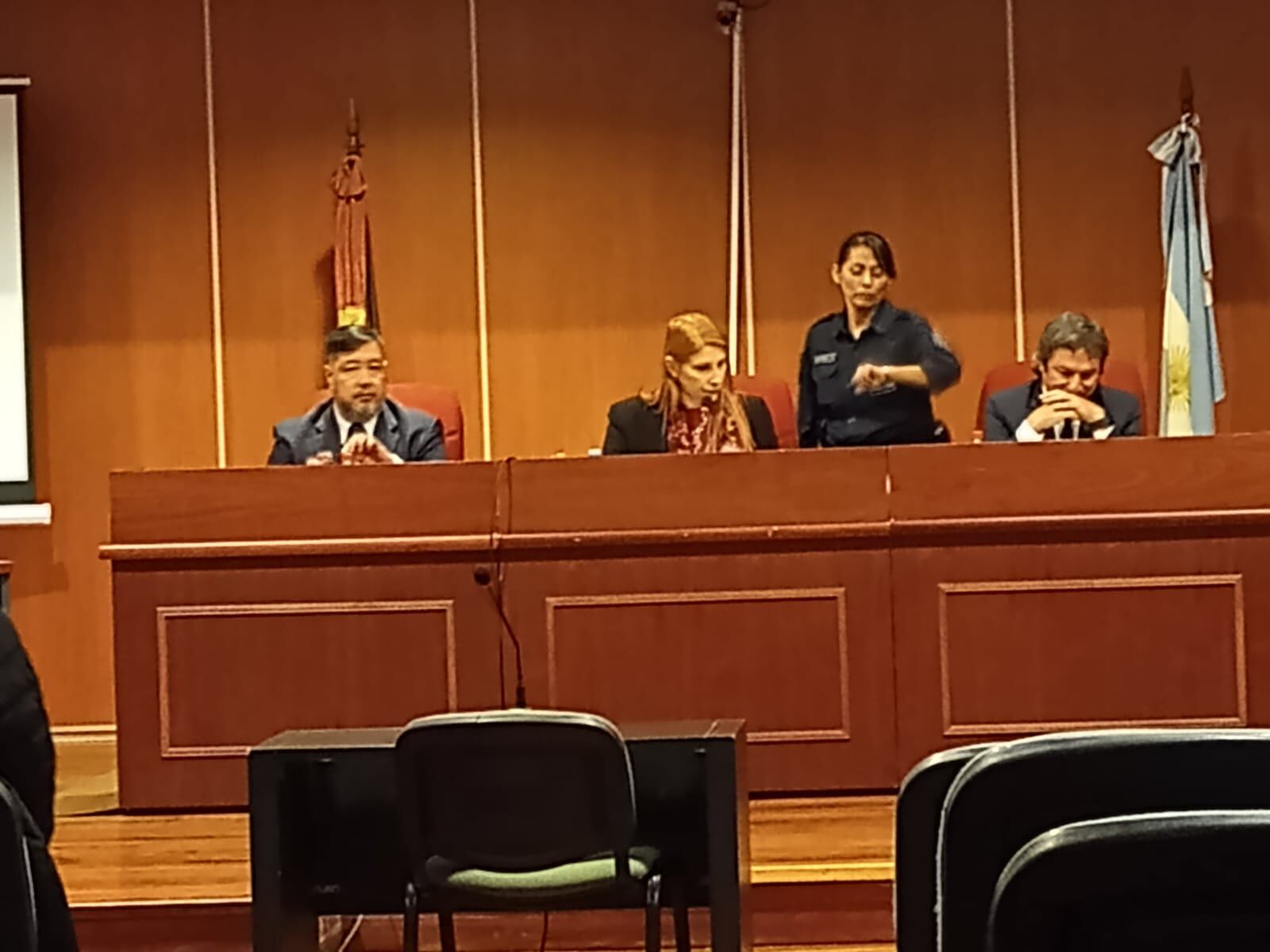 Segunda audiencia del juicio