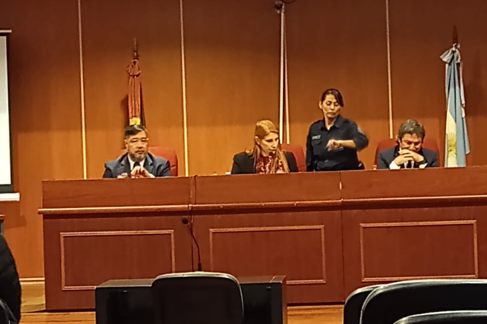 Segunda audiencia del juicio