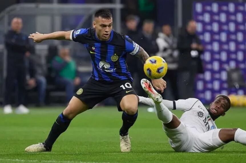 El "Toro" Martínez en acción