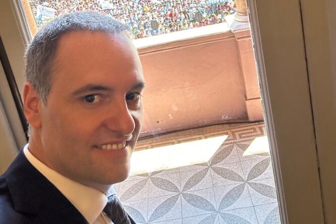Manuel Adorni, vocero de la Presidencia. Imagen: Twitter Manuel Adorni