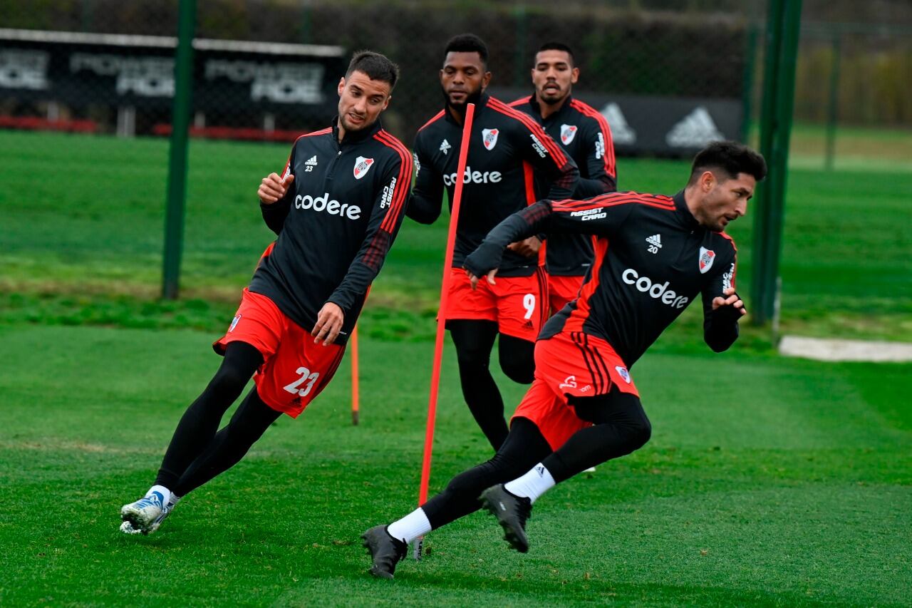 El Millonario trabajó en el predio de Ezeiza