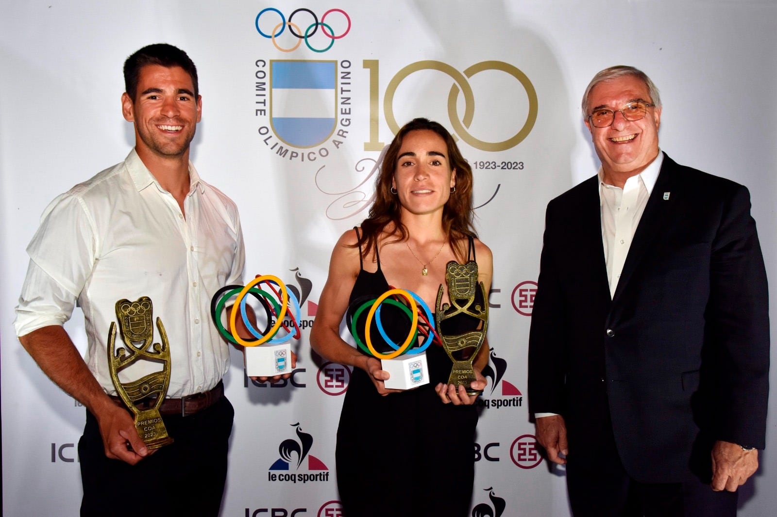 Agustín Vernice, Belén Casetta y Mario Moccia