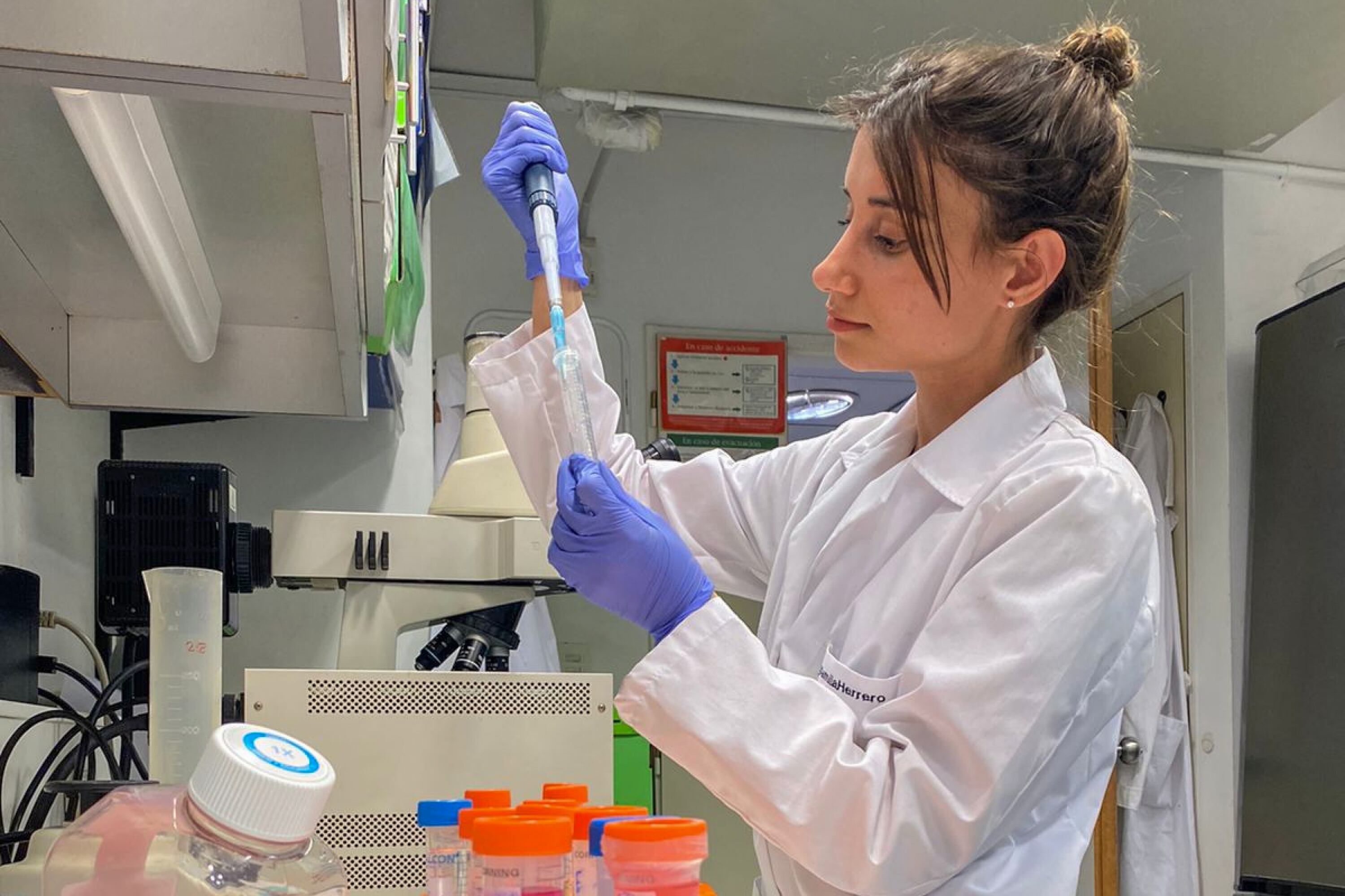 Yamila Herrero es integrante del Laboratorio de Estudios de la Fisiopatología del Ovario.