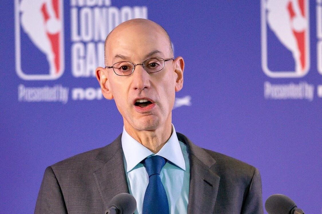 Adam Silver valoró que los jugadores de la NBA visibilizaran las desigualdades raciales.
