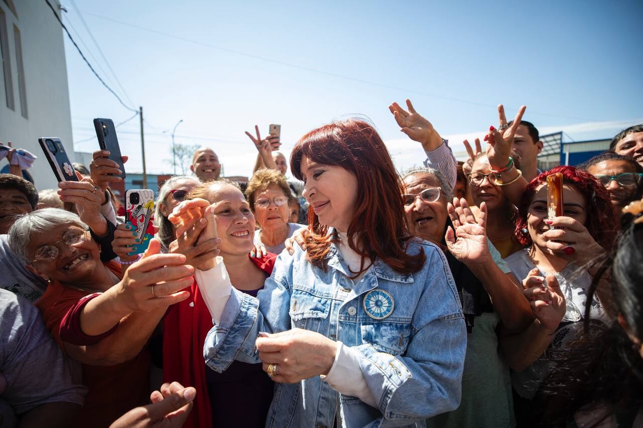 Cristina Kirchner, presidenta del Partido Justicialista