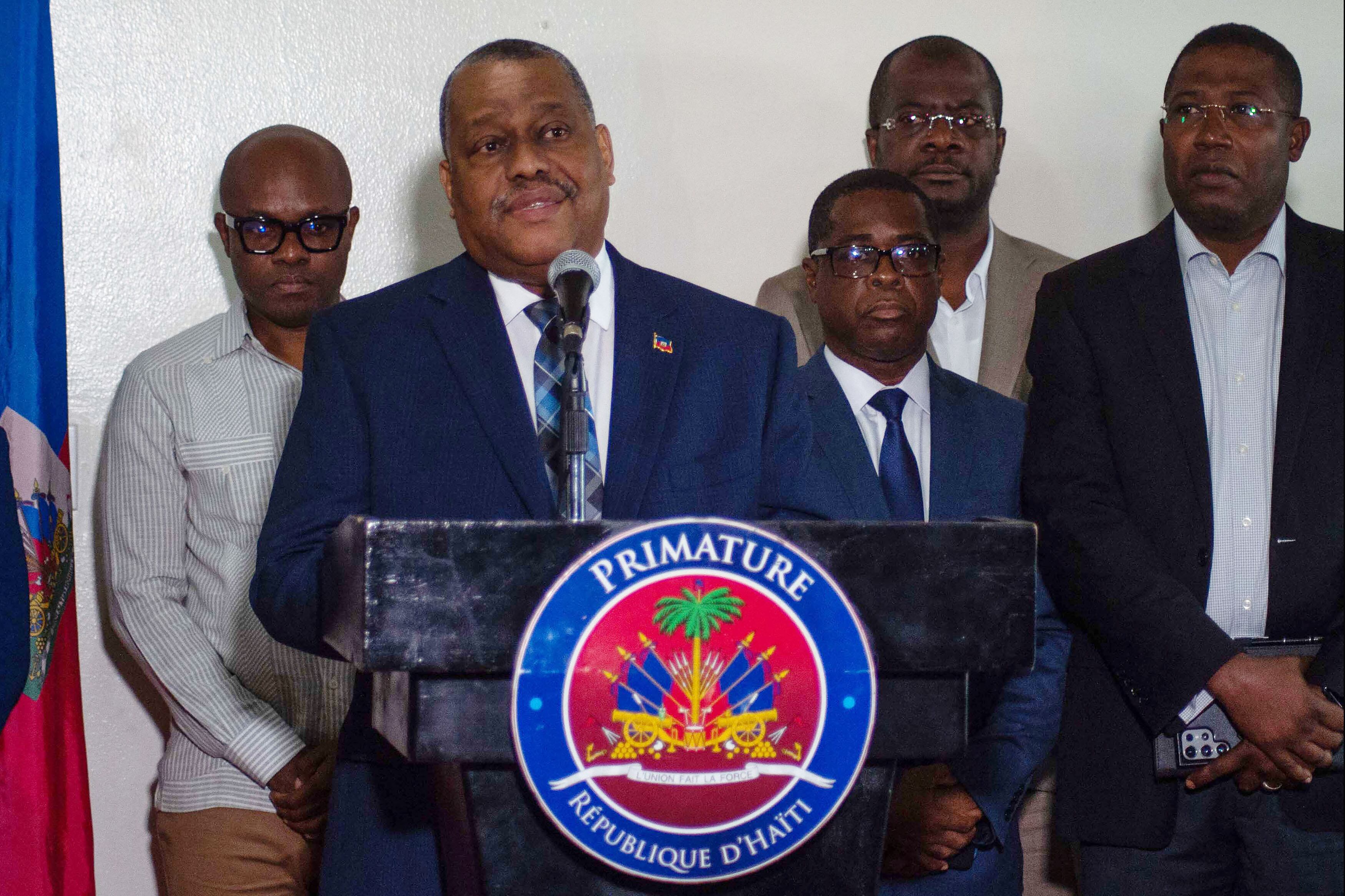 Garry Conille fue destituido por el Consejo Presidencial de Transición. 