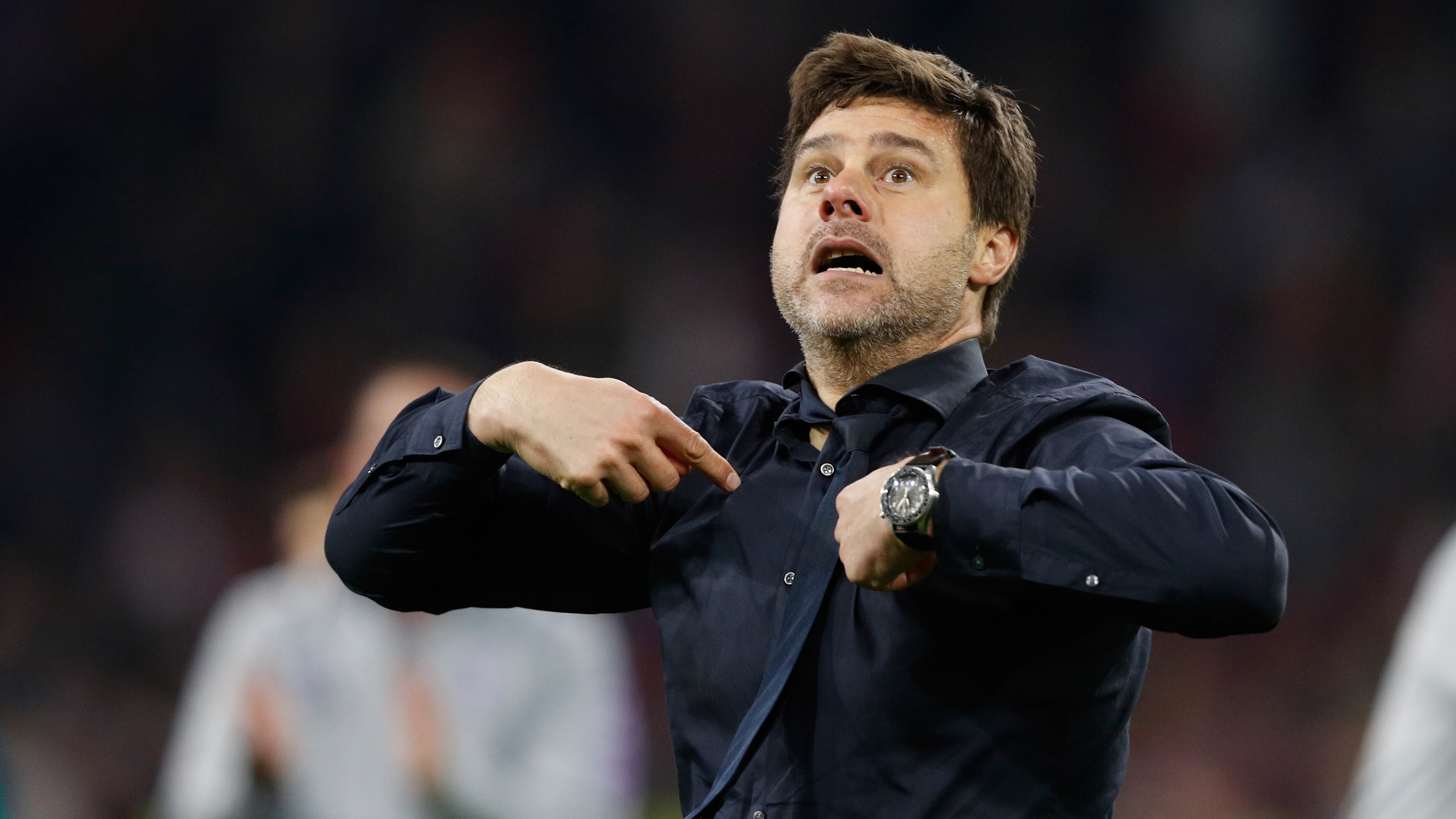 Mauricio Pochettino, DT del Tottenham. 