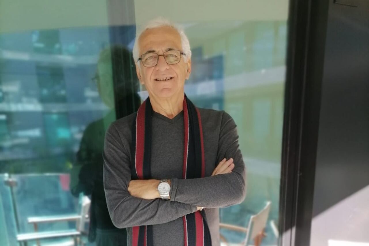 Julio Filippini hoy en su casa de Canelones.