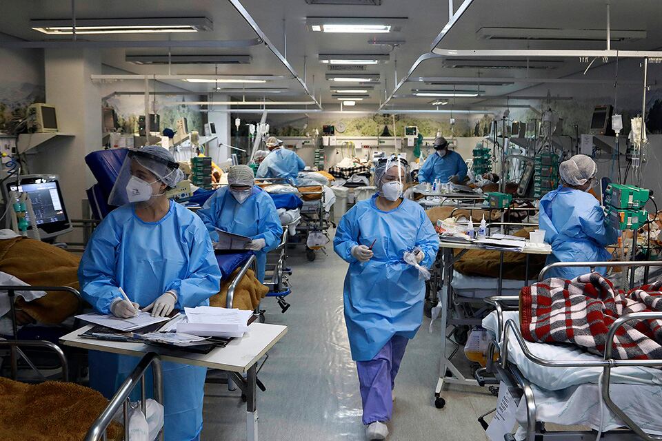 El ojo está puesto en la ocupación de camas.