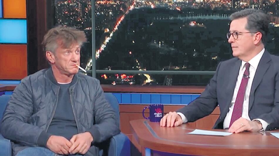 Penn en The Late Show with Stephen Colbert