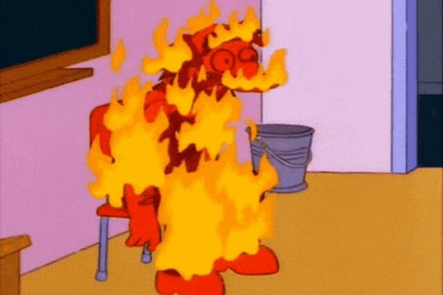 La alerta roja, la advertencia de nivel más alto, significa que las temperaturas son muy peligrosas