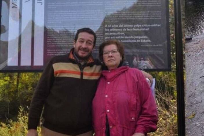 Fernando Albareda y su madre Susana.