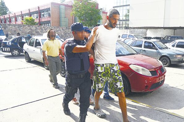 Gilad Pereg, detenido en Guaymallén y acusado por doble homicidio agravado.