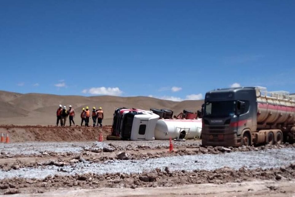 En febrero la minera Livent volcó ácido clorhídrico en Catamarca.