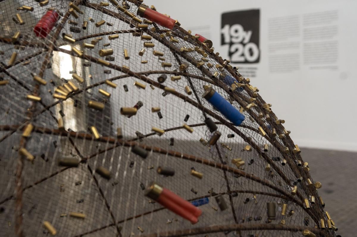 Imagen de una muestra organizada por el Centro Cultural de la Memoria Haroldo Conti.