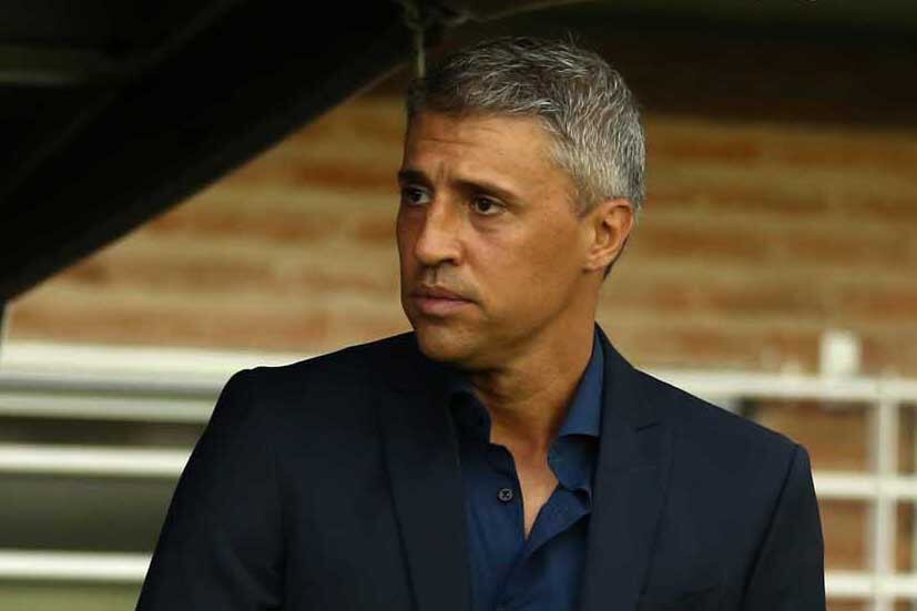 Hernán Crespo, ex DT de Banfield.