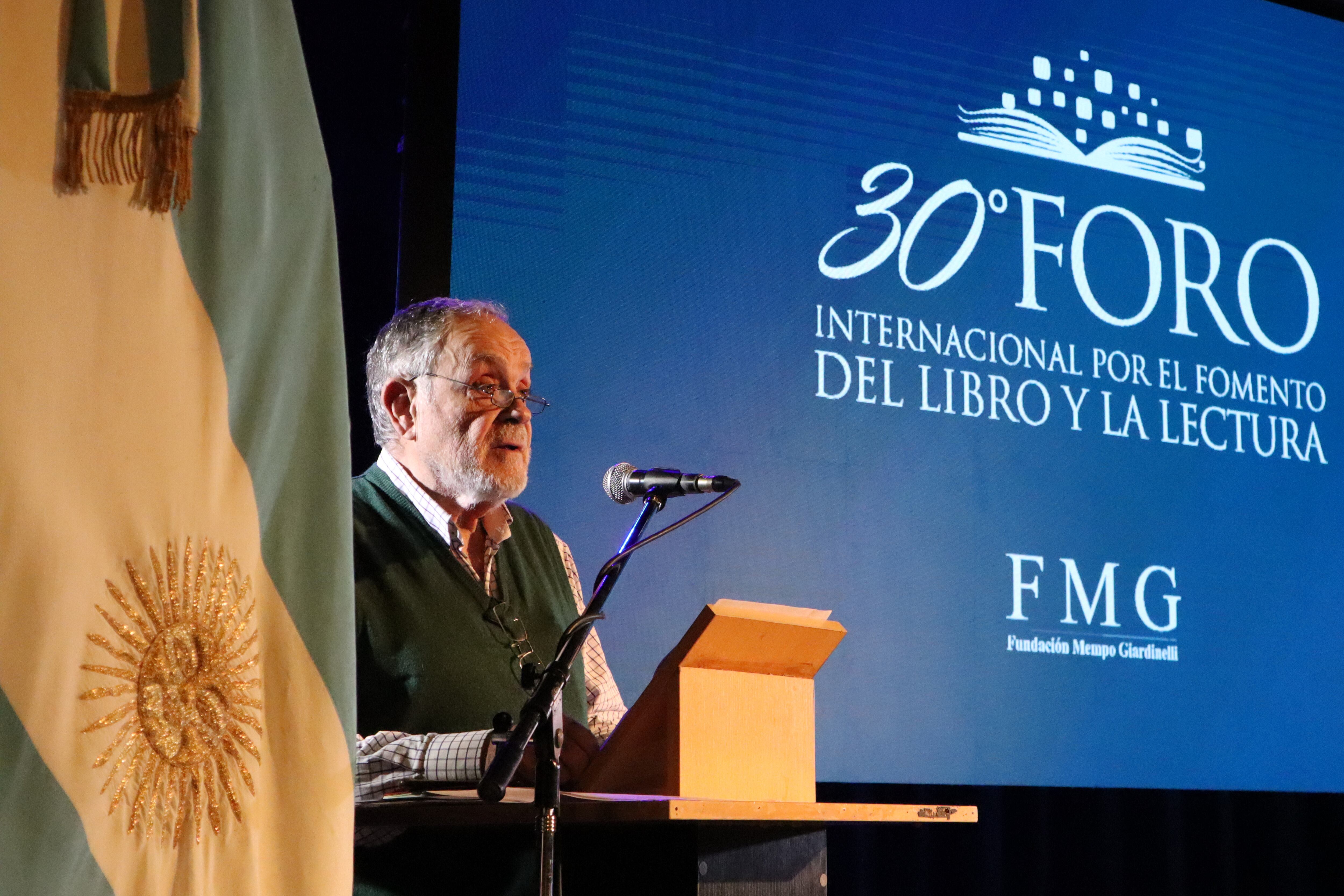 Mempo Giardinelli. Foto: Mariana Jaroslavsky